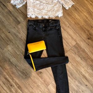 J. Crew Black Toothpick Jeans